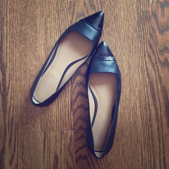 Calvin Klein Shoes - Calvin Klein black flats size 8 pointed toe
